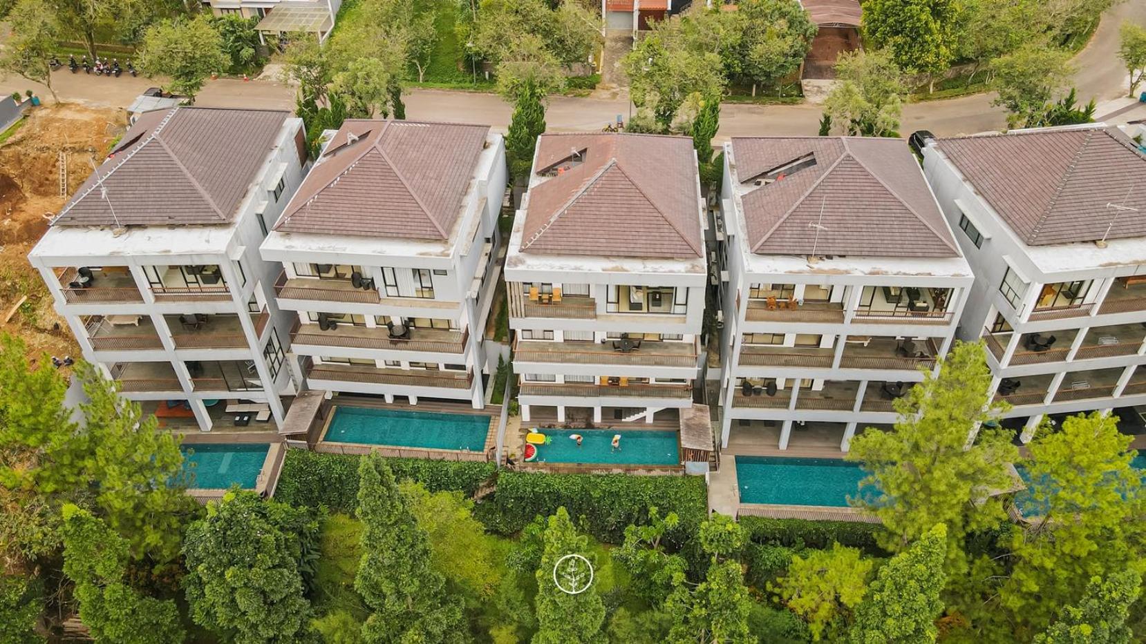 בנדונג Tulip Hill View Villa 5 Bedrooms With A Private Swimming Pool מראה חיצוני תמונה